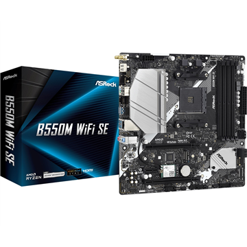 ASRock B550M WIFI SE AMD AM4 MicroATX MB